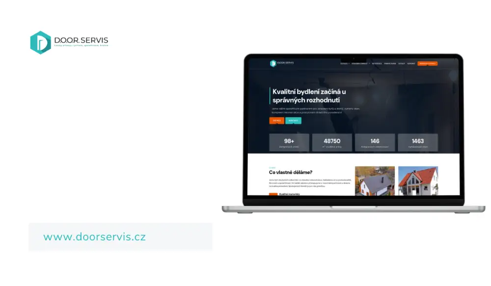 Tvorba webovej stránky pre firmu D.O.O.R servis s.r.o. Web nášho spokojnného klienta D.O.O.R servis s.r.o.