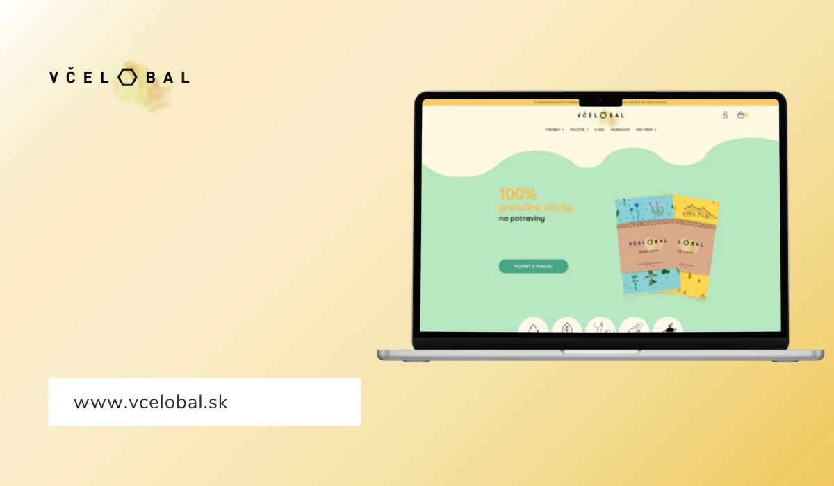 Tvorba e-shopu na mieru pre www.vcelobal.sk E-shop na mieru nášho spokojného klienta www.vcelobal.sk